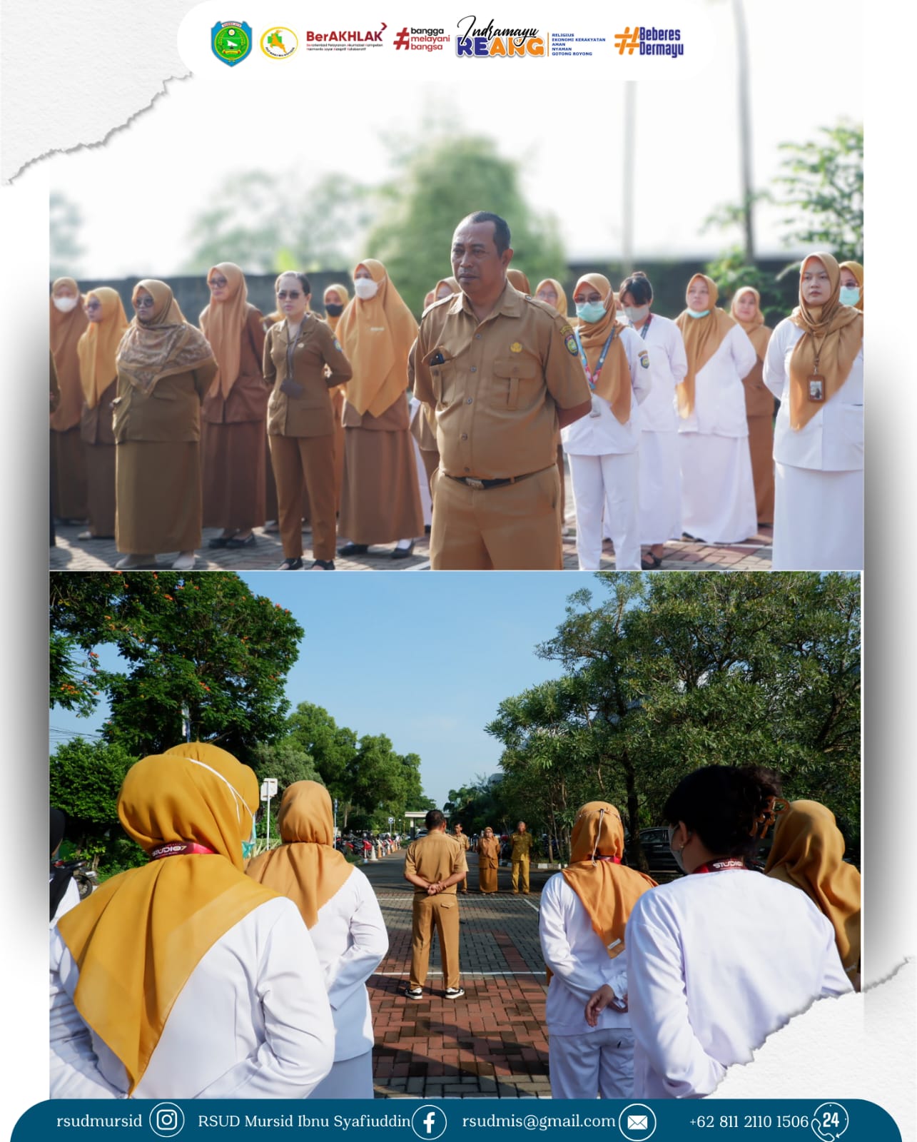 Dokumentasi Kegiatan Apel Pagi