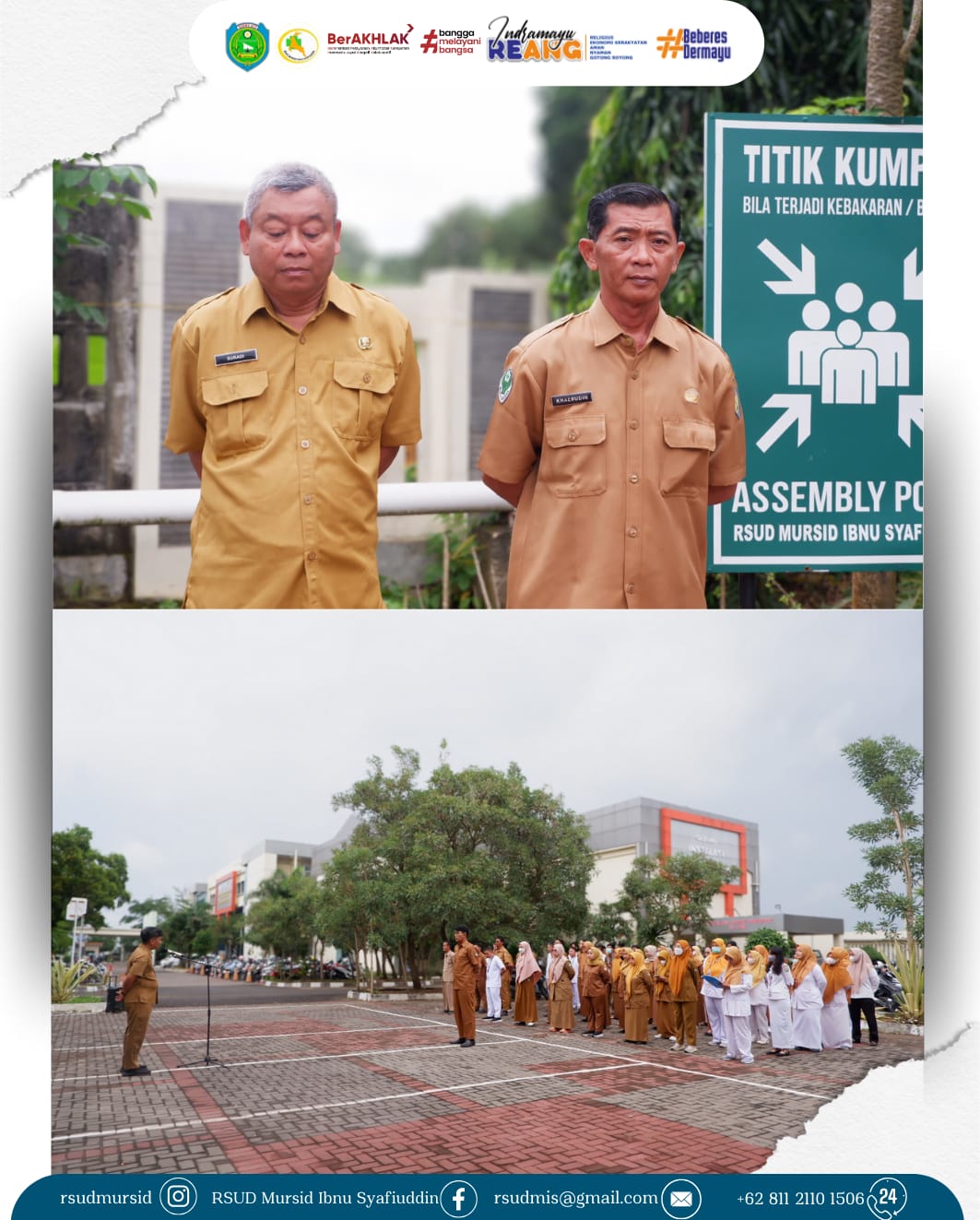 Dokumentasi Kegiatan Apel Pagi