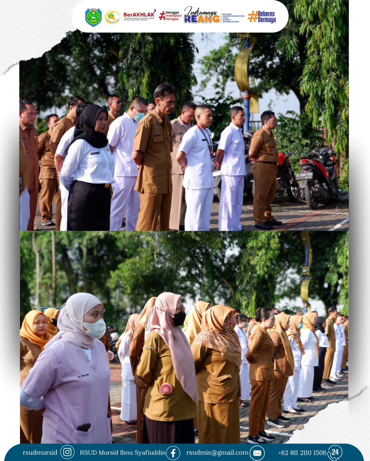 Dokumentasi Kegiatan Apel Pagi