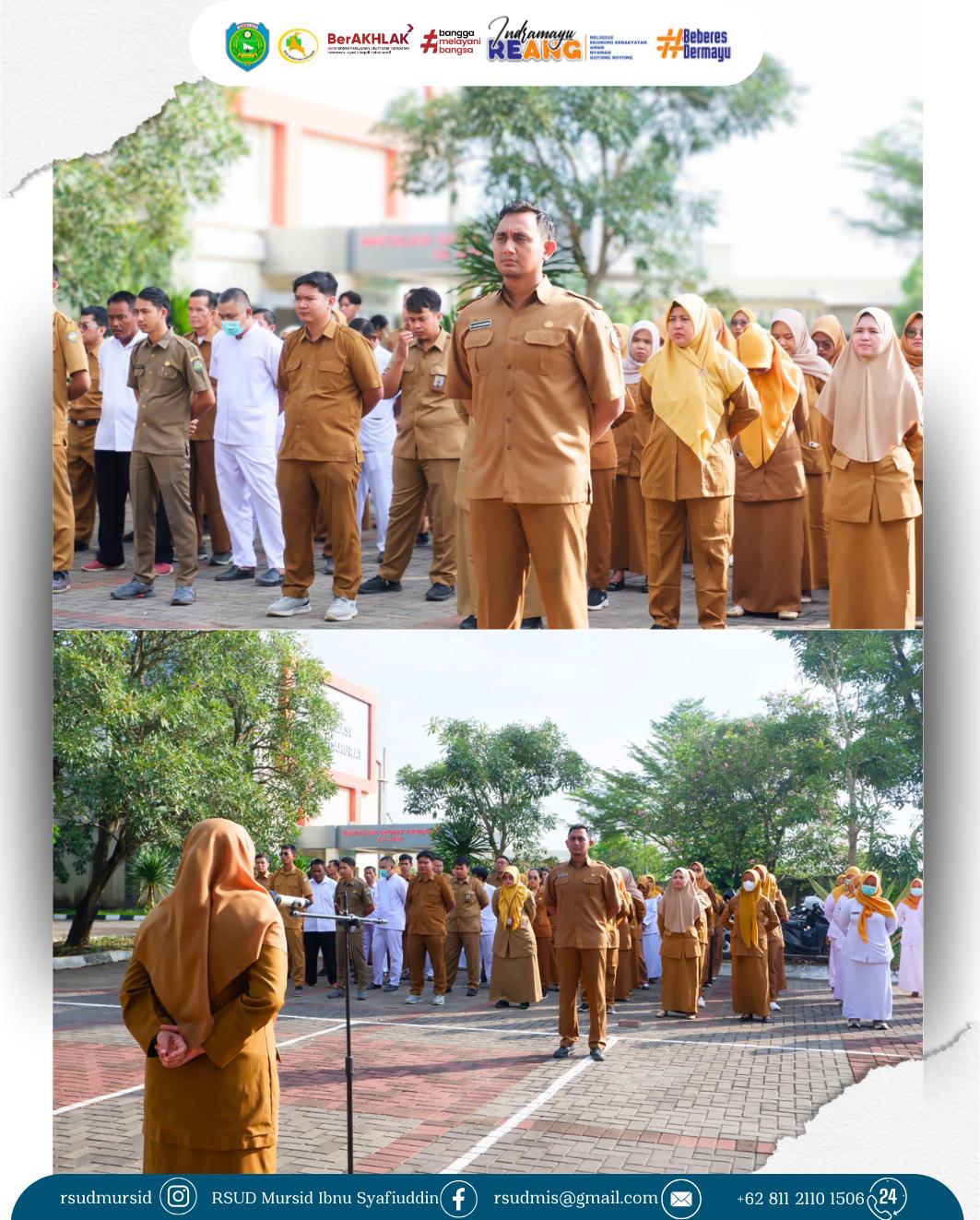 Dokumentasi Kegiatan Apel Pagi