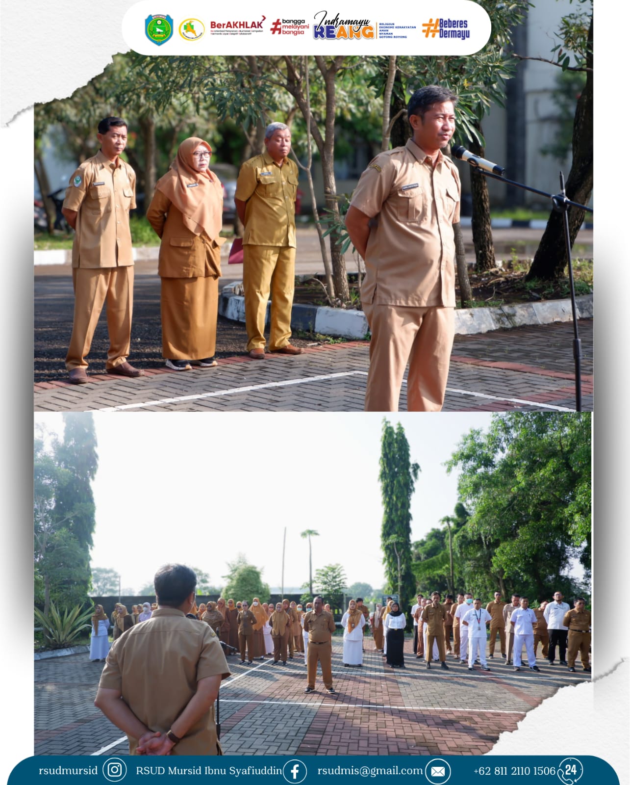 Dokumentasi Kegiatan Apel Pagi