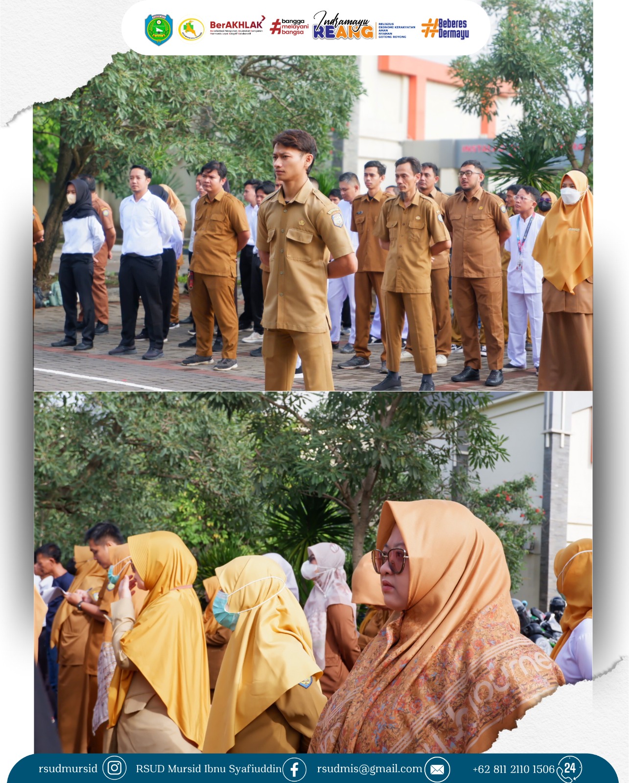Dokumentasi Kegiatan Apel Pagi