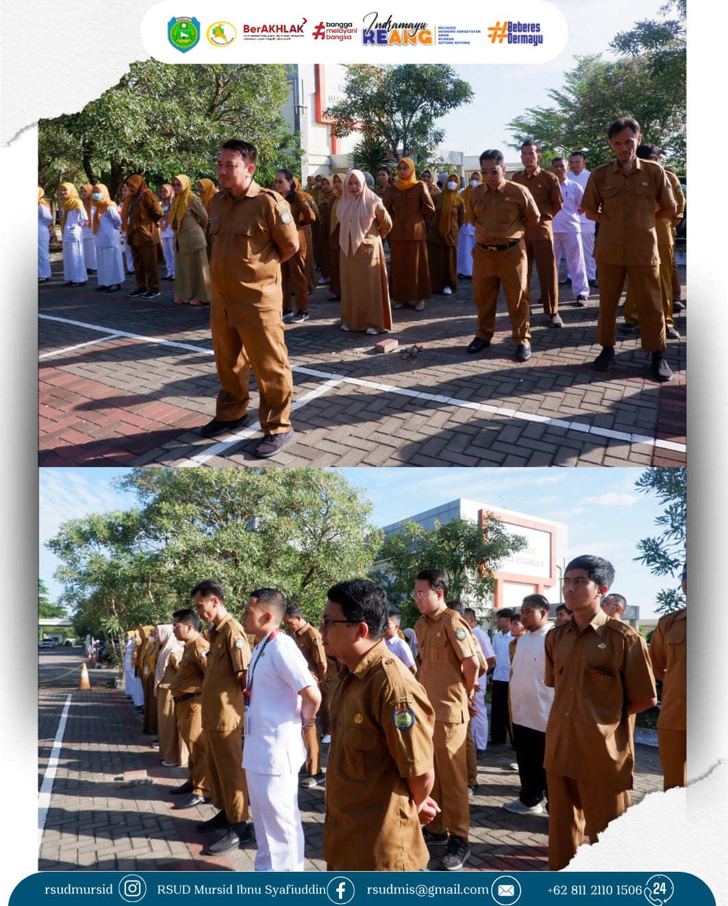 Dokumentasi Kegiatan Apel Pagi