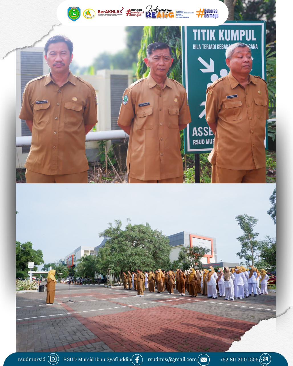 Dokumentasi Kegiatan Apel Pagi