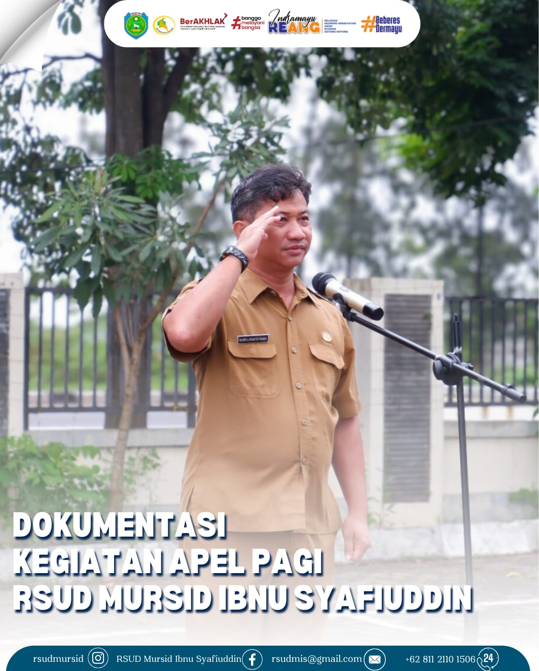 Dokumentasi Kegiatan Apel Pagi