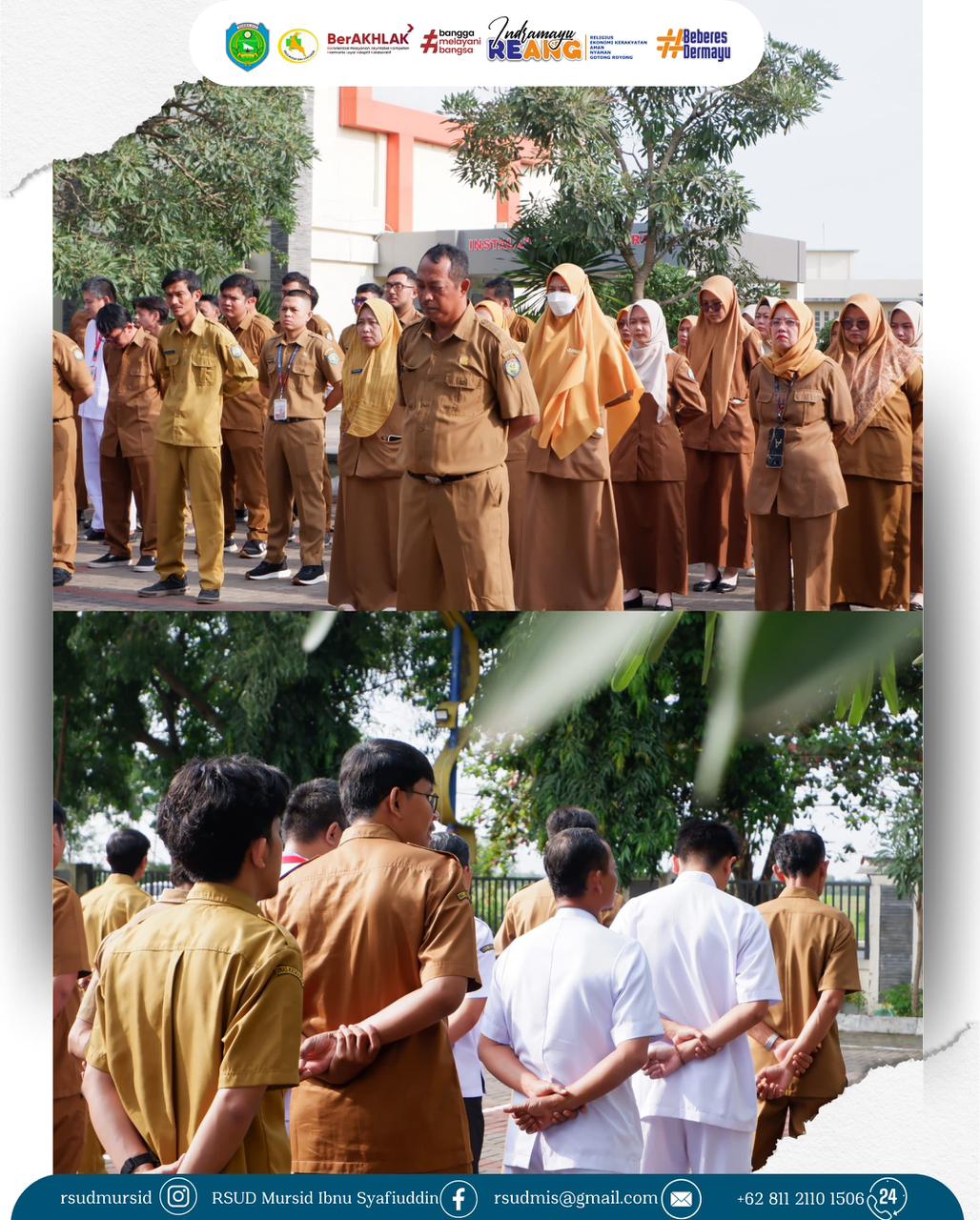 Dokumentasi Kegiatan Apel Pagi