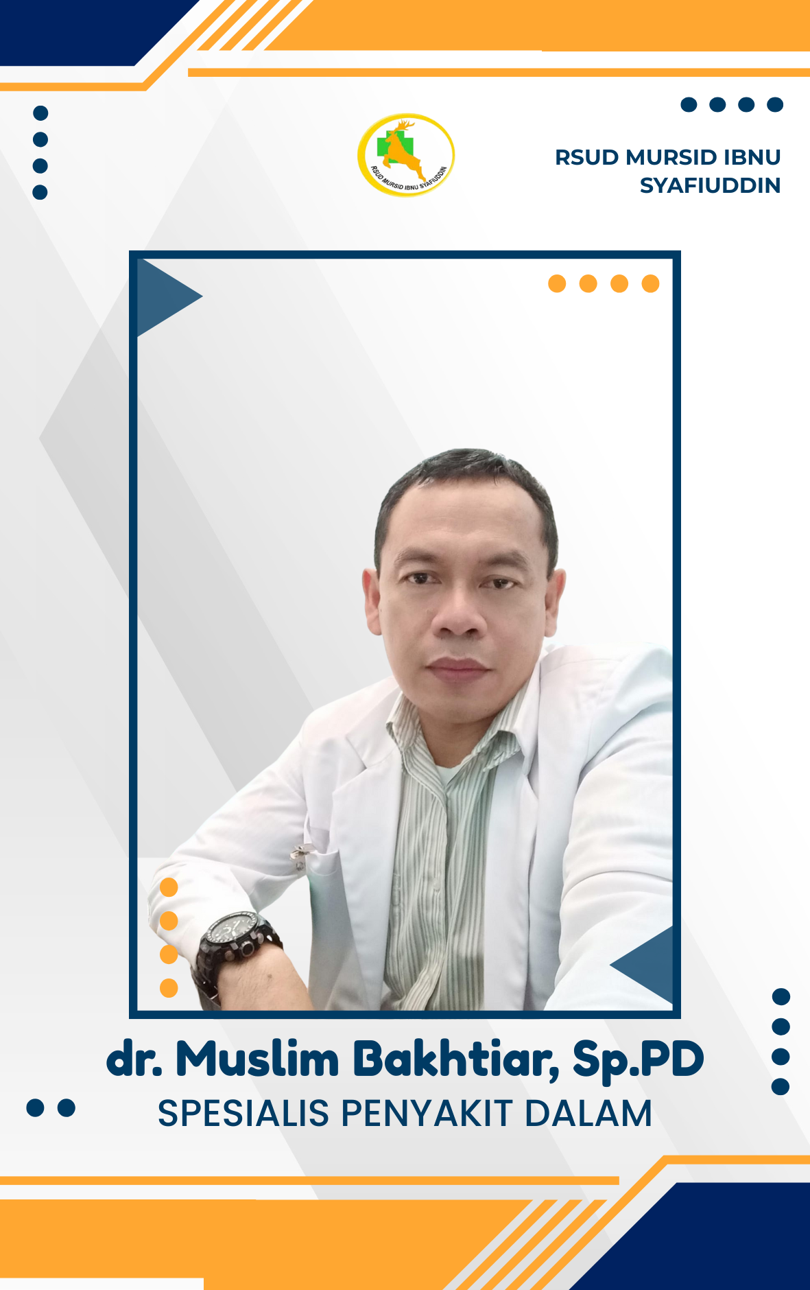 dr. Muslim Bakhtiar, Sp.PD