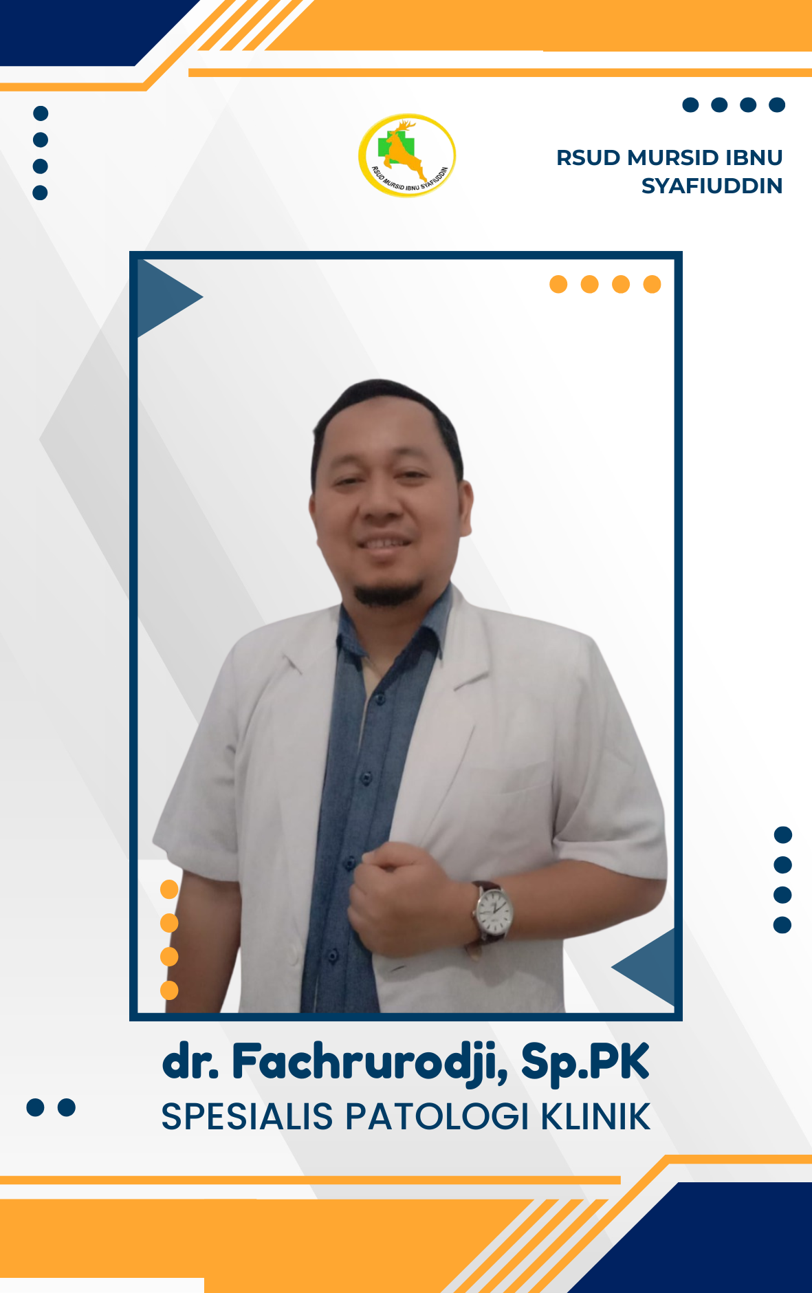 dr. Fachrurodji, Sp.PK
